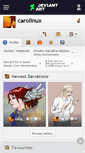 Mobile Screenshot of carolinux.deviantart.com