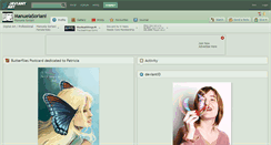 Desktop Screenshot of manuelasoriani.deviantart.com