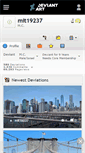 Mobile Screenshot of mit19237.deviantart.com
