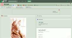 Desktop Screenshot of girl-geek.deviantart.com