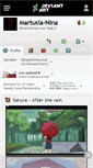 Mobile Screenshot of martusia-nina.deviantart.com