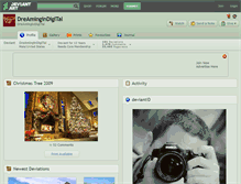Tablet Screenshot of dreamingindigital.deviantart.com