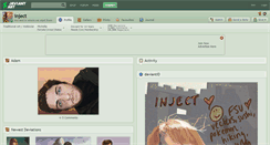 Desktop Screenshot of inject.deviantart.com