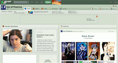 Desktop Screenshot of heir-of-phoenixa.deviantart.com
