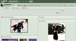 Desktop Screenshot of ichinaruryu.deviantart.com