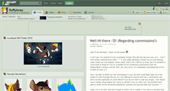 Desktop Screenshot of fluffylovey.deviantart.com