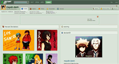 Desktop Screenshot of mayaki-daioh.deviantart.com