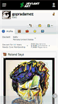Mobile Screenshot of gopradamez.deviantart.com