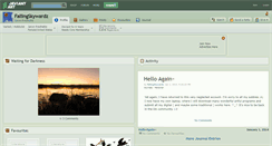 Desktop Screenshot of fallingskywardz.deviantart.com