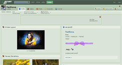 Desktop Screenshot of faushowa.deviantart.com