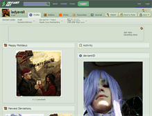 Tablet Screenshot of ladyavali.deviantart.com