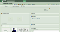 Desktop Screenshot of evanescencefan666.deviantart.com