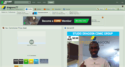 Desktop Screenshot of dragoonx77.deviantart.com