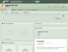 Tablet Screenshot of juggalos-fan-club.deviantart.com