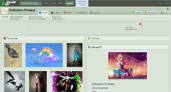 Desktop Screenshot of dollmaker-of-makai.deviantart.com