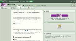 Desktop Screenshot of g0thiclolita.deviantart.com