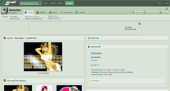 Desktop Screenshot of nekoden.deviantart.com