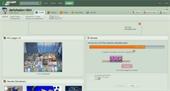 Desktop Screenshot of darkshadow1804.deviantart.com