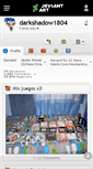 Mobile Screenshot of darkshadow1804.deviantart.com