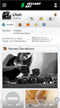 Mobile Screenshot of lhun.deviantart.com