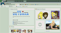 Desktop Screenshot of deidara-x.deviantart.com