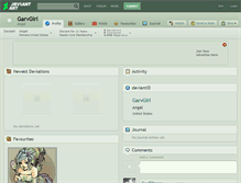 Tablet Screenshot of garvgirl.deviantart.com
