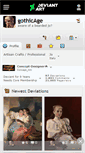 Mobile Screenshot of gothicage.deviantart.com