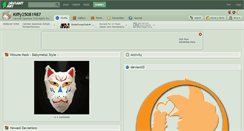 Desktop Screenshot of kiffy25081987.deviantart.com
