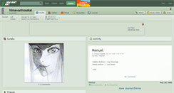 Desktop Screenshot of himawarinosekai.deviantart.com