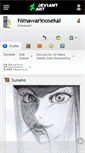 Mobile Screenshot of himawarinosekai.deviantart.com