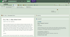 Desktop Screenshot of luthalis.deviantart.com