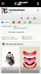 Mobile Screenshot of nanasushisan.deviantart.com