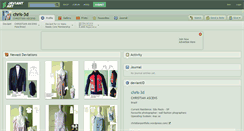 Desktop Screenshot of chris-3d.deviantart.com