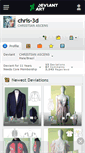 Mobile Screenshot of chris-3d.deviantart.com