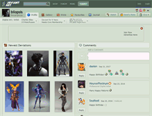 Tablet Screenshot of bilopsis.deviantart.com