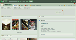 Desktop Screenshot of chosenone-.deviantart.com