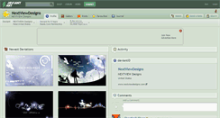 Desktop Screenshot of nextviewdesigns.deviantart.com