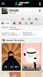 Mobile Screenshot of chenjie.deviantart.com