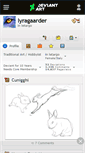 Mobile Screenshot of lyragaarder.deviantart.com
