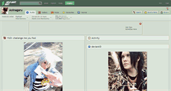 Desktop Screenshot of aoinagaru.deviantart.com