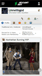 Mobile Screenshot of linnellisgod.deviantart.com
