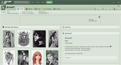 Desktop Screenshot of divino07.deviantart.com