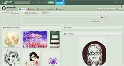 Desktop Screenshot of animeabc.deviantart.com