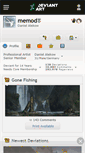 Mobile Screenshot of memod.deviantart.com