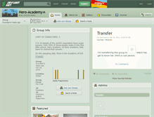 Tablet Screenshot of hero-academy.deviantart.com