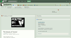 Desktop Screenshot of emotionalrun.deviantart.com