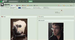 Desktop Screenshot of oddocean.deviantart.com