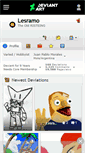 Mobile Screenshot of lesramo.deviantart.com