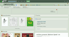 Desktop Screenshot of magatsuknowsitall.deviantart.com