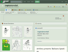 Tablet Screenshot of magatsuknowsitall.deviantart.com